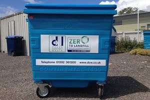What's the right waste disposal container