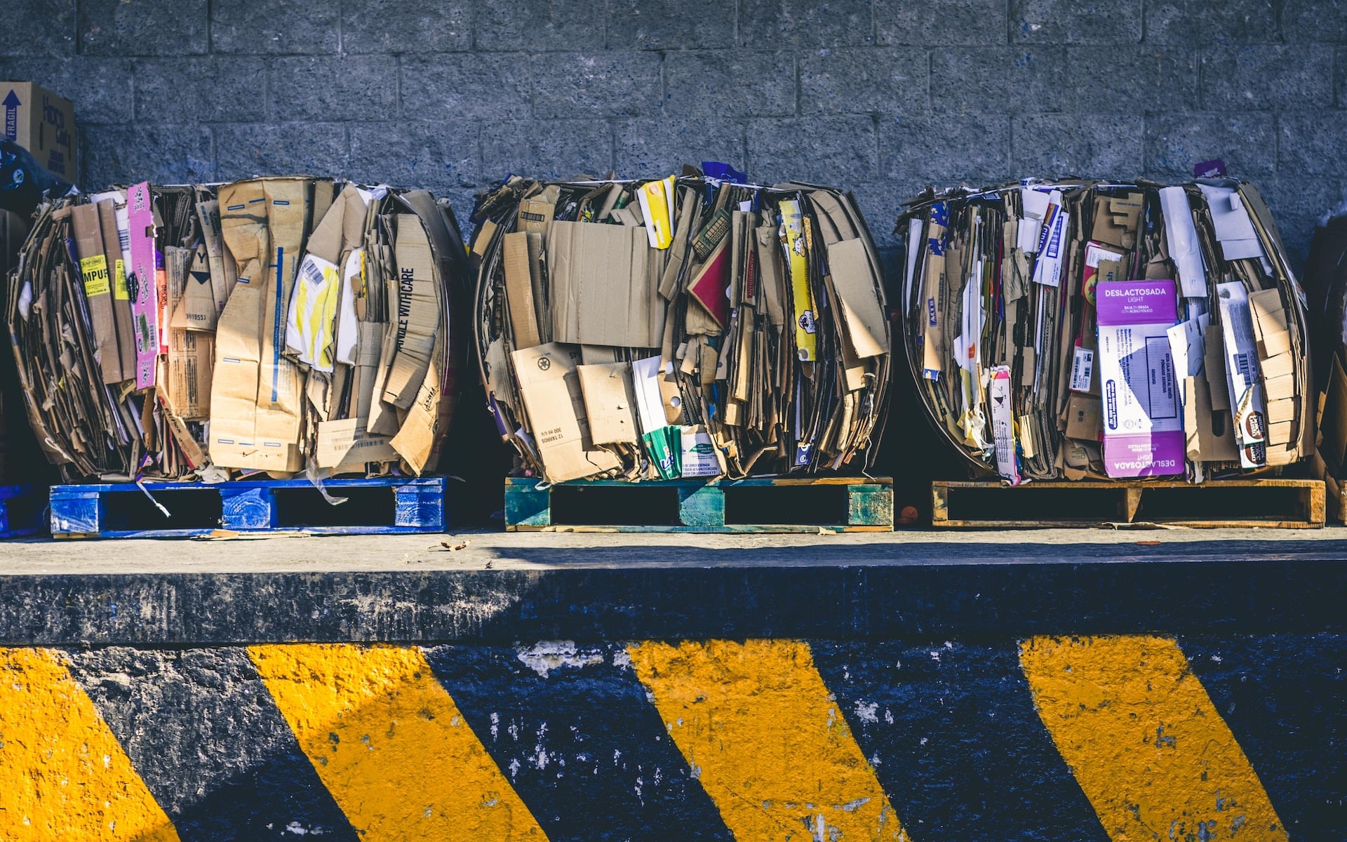 Baling and Compacting Cardboard