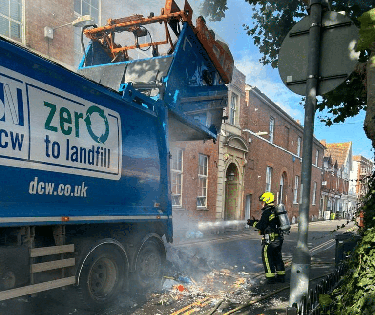 DCW gives stark reminder to dispose of electrical waste appropriately following bin lorry blaze