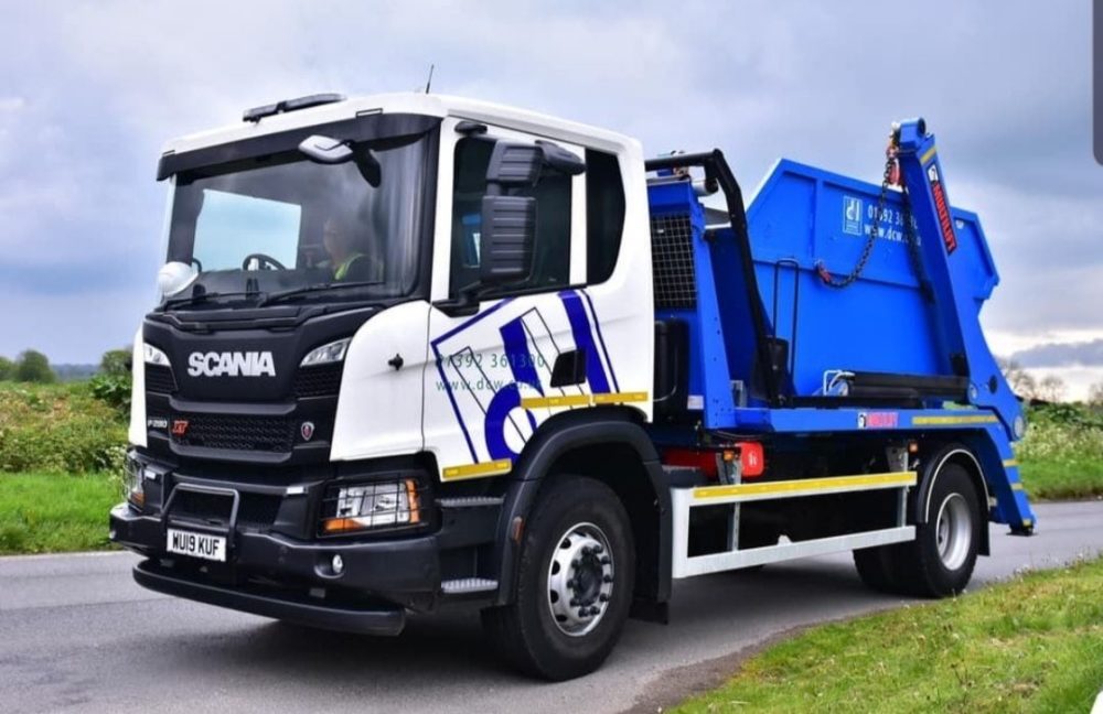 Skip hire Axminster